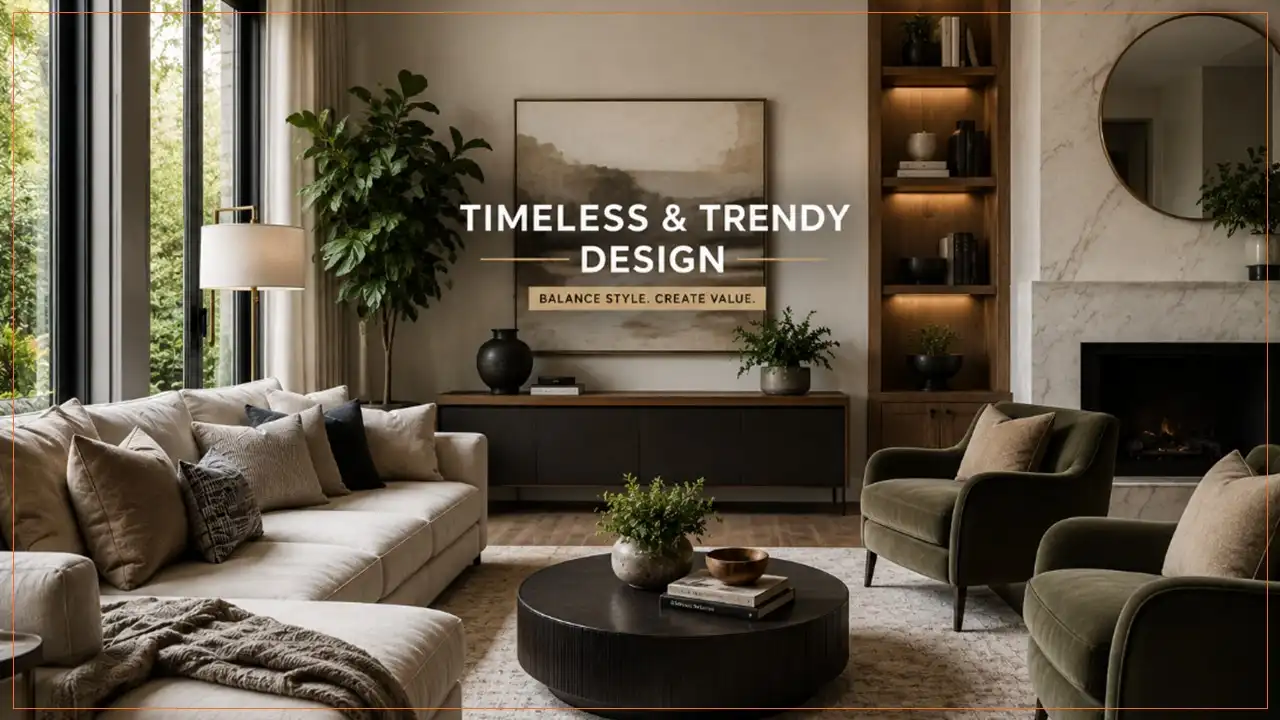 Timeless vs. Trendy Design: Finding the Perfect Balance for Your Home