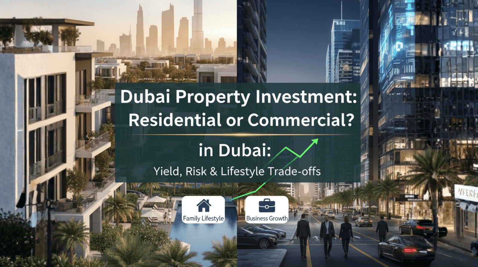 Residential vs Commercial Property in Dubai: Maximize Your Investment Returns in 2025