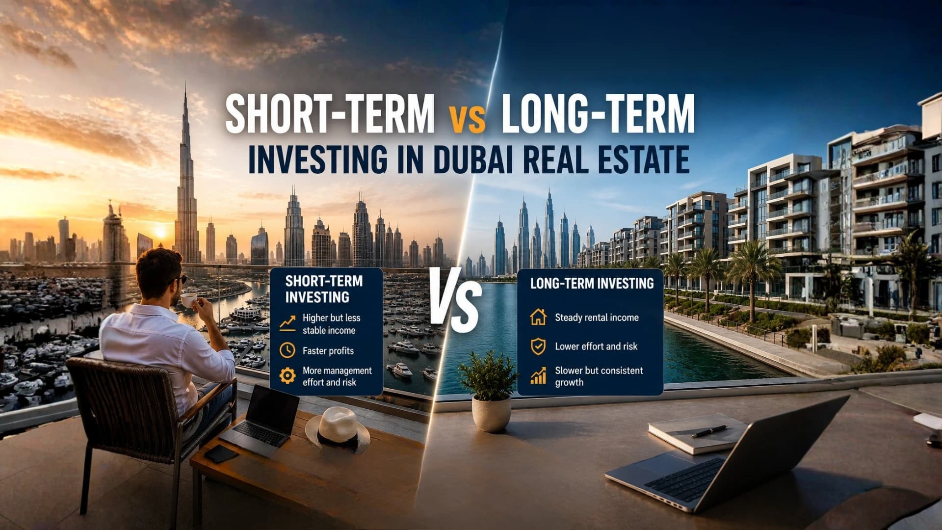 Short-Term vs Long-Term Investing in Dubai Real Estate