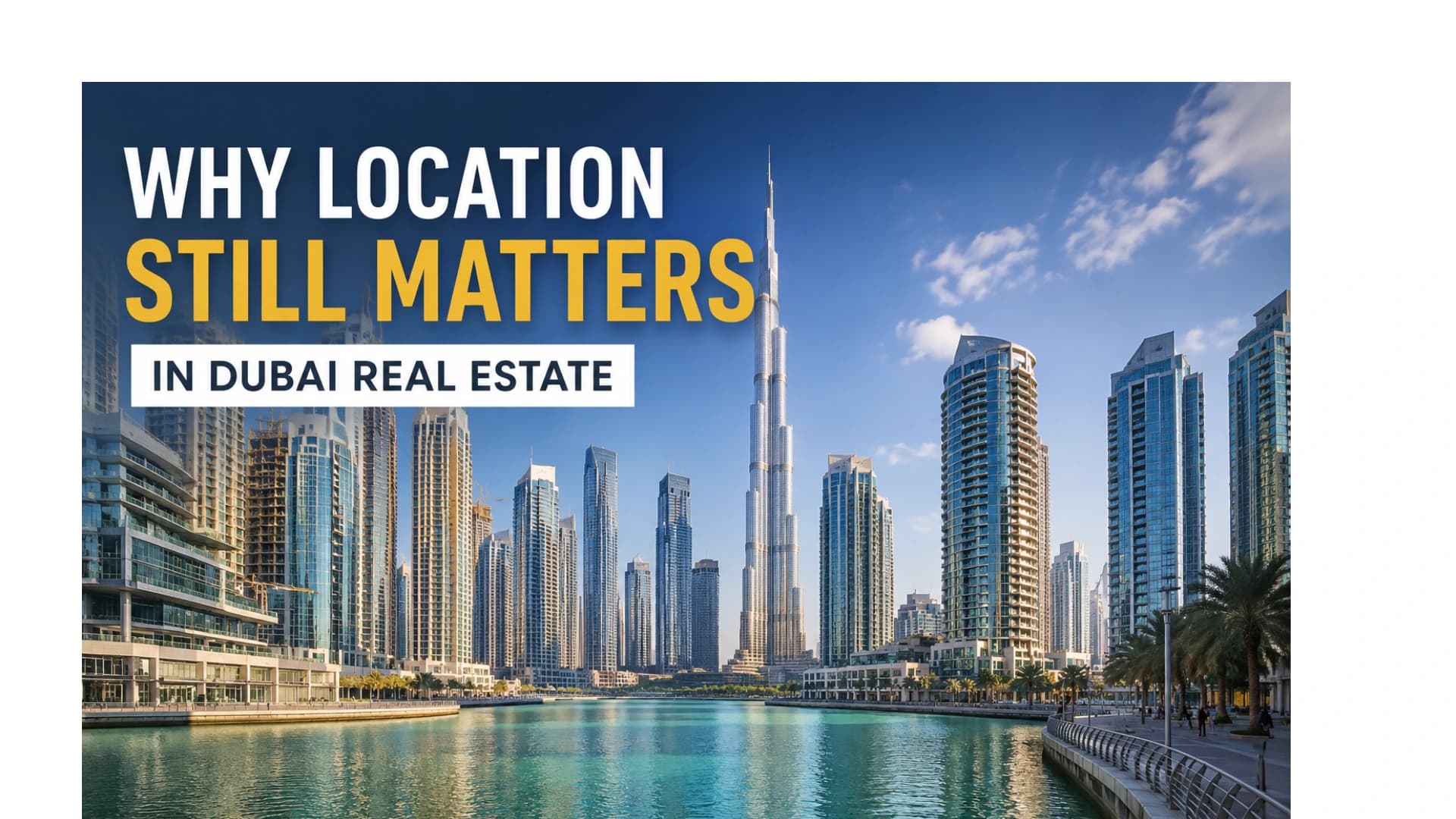 Why Location Still Matters in Dubai Real Estate