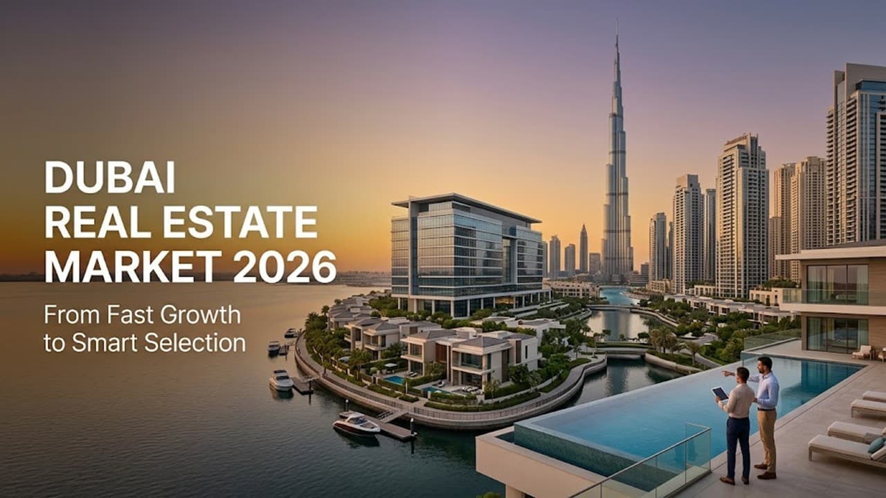 Dubai Real Estate Market 2026: The Shift from Fast Growth to Smart Selection