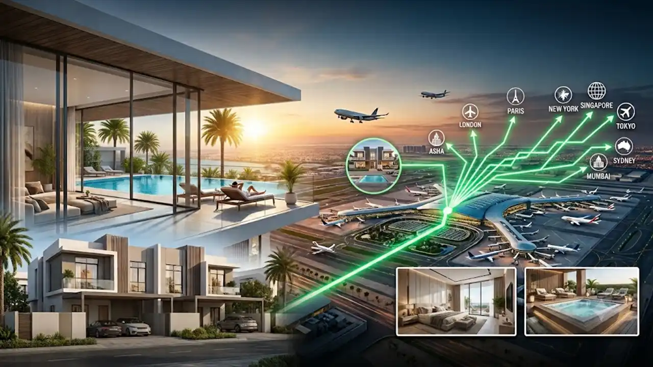 How Airport Connectivity Influences Premium Property Values in Dubai