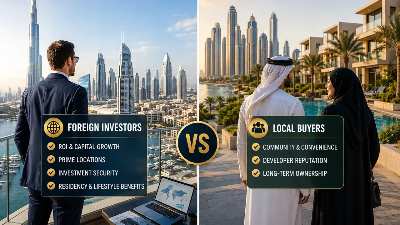 How Foreign Investors View Dubai Real Estate Differently Than Local Buyers