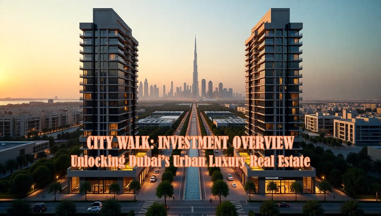 City Walk Dubai: راهنمای کامل سرمایهگذاری و بازگشت سرمایه (ROI)
