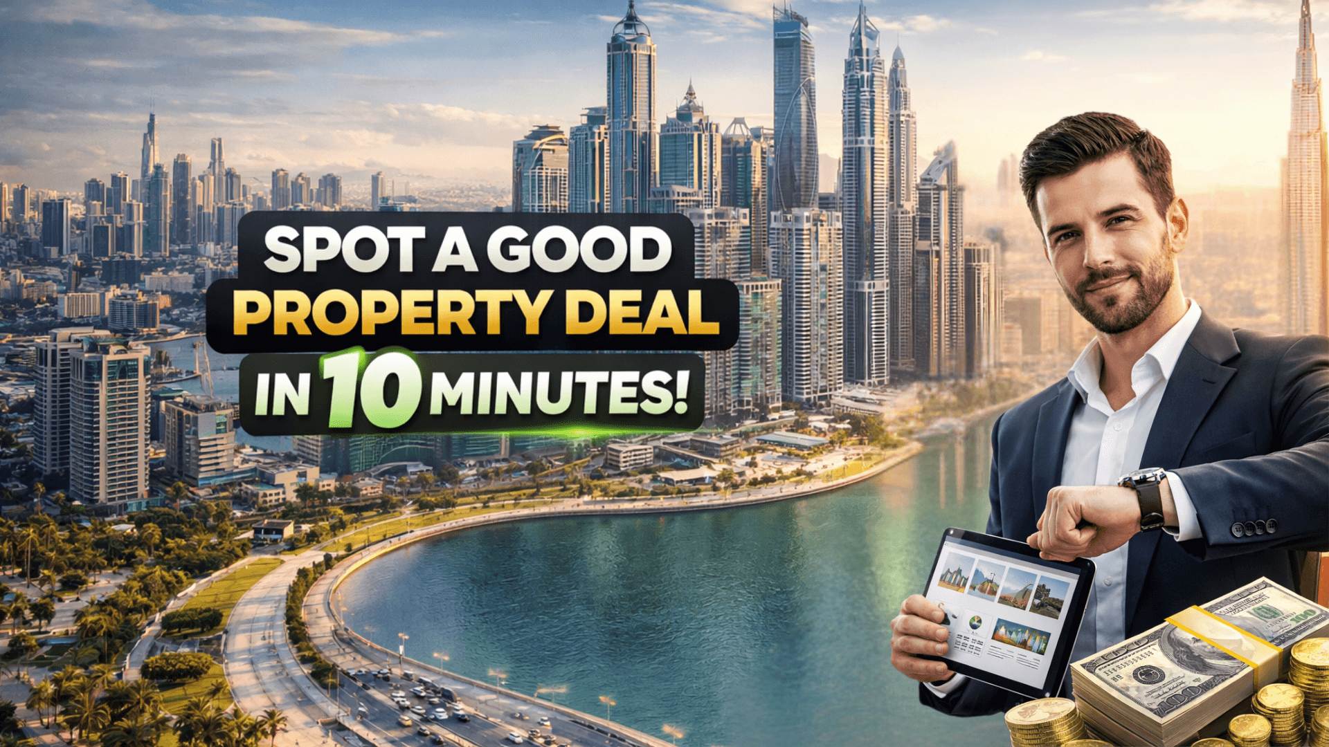 كيف تكتشف صفقة عقارية ممتازة في أقل من 10 دقائق (دليل المستثمر في دبي)
