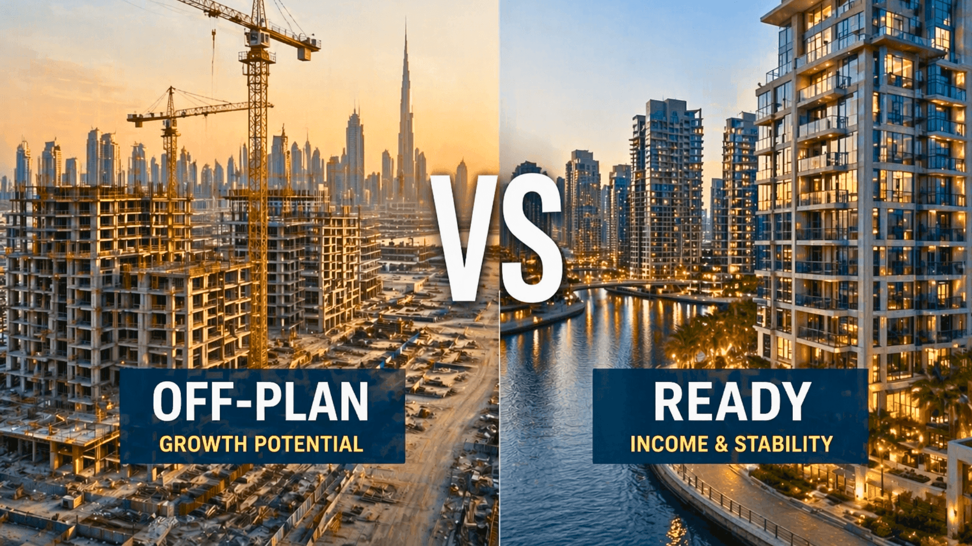Off-Plan vs Ready — Where is the Real Opportunity?