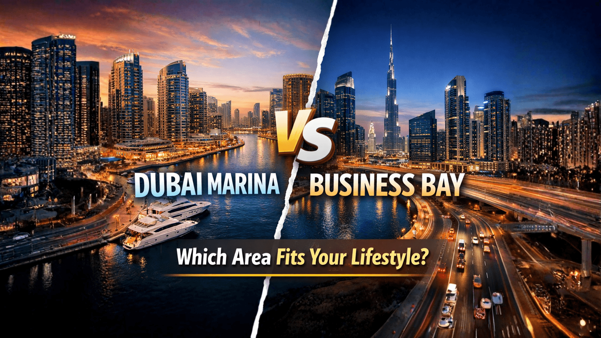 Dubai Marina vs Business Bay: Which Area Fits Your Lifestyle?