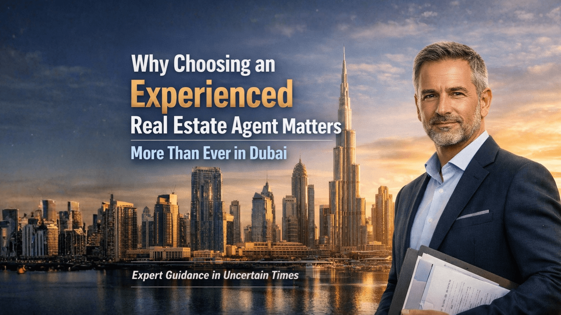 Why Choosing an Experienced Real Estate Agent Matters More Than Ever in Dubai