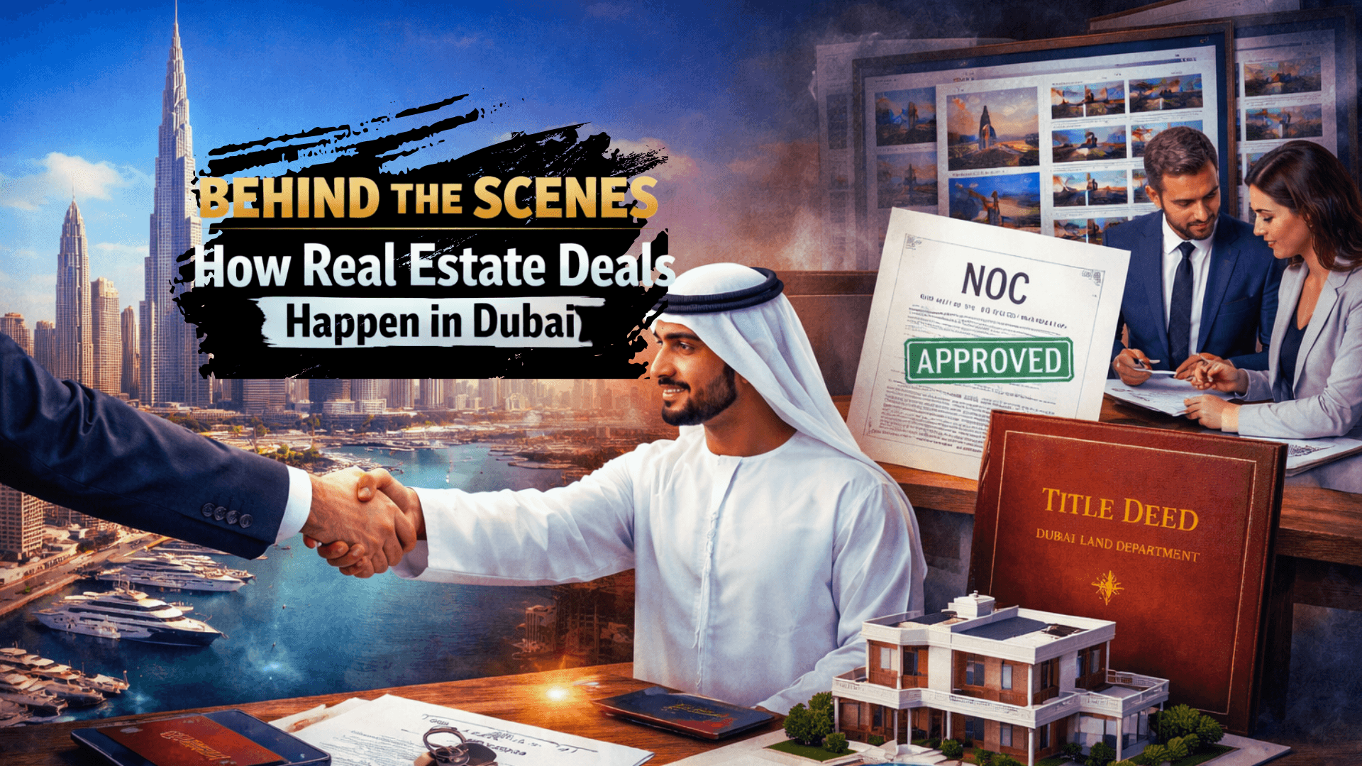 Behind the Scenes: How Real Estate Deals Happen in Dubai