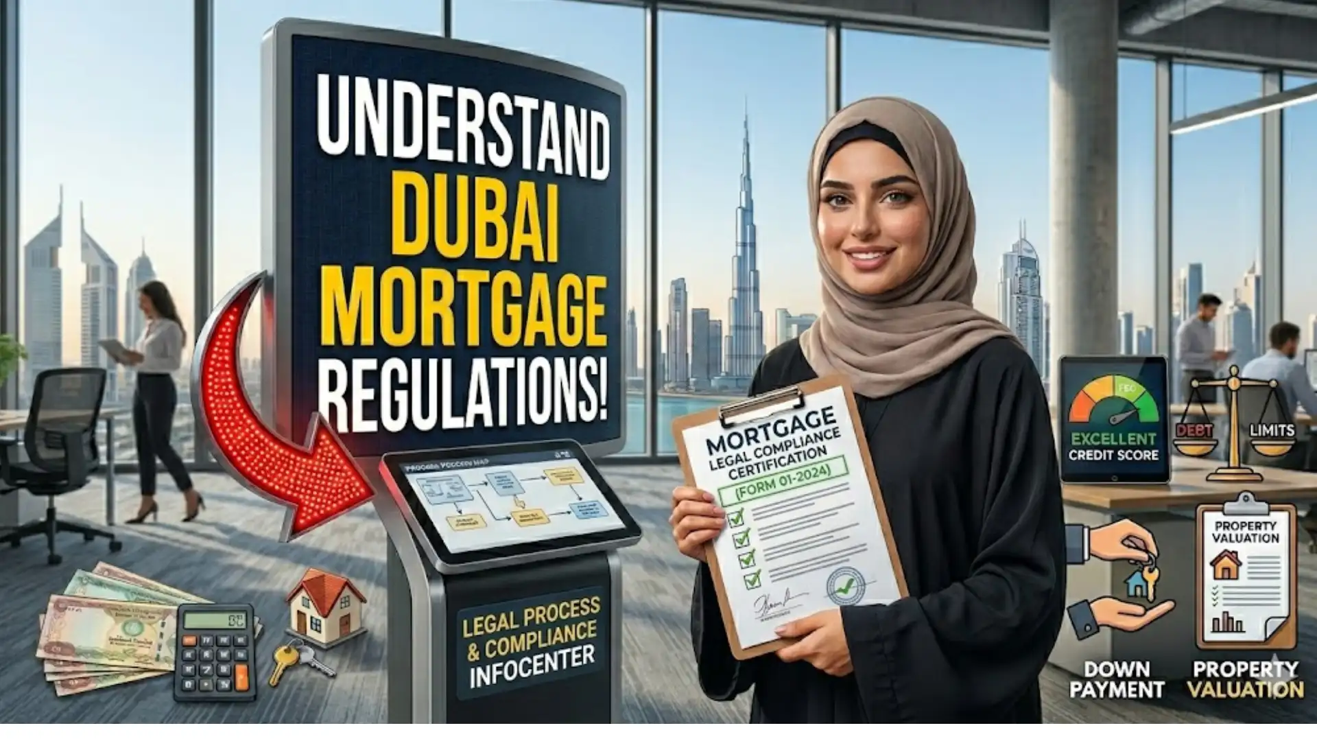 How Banks Evaluate You for a Dubai Mortgage