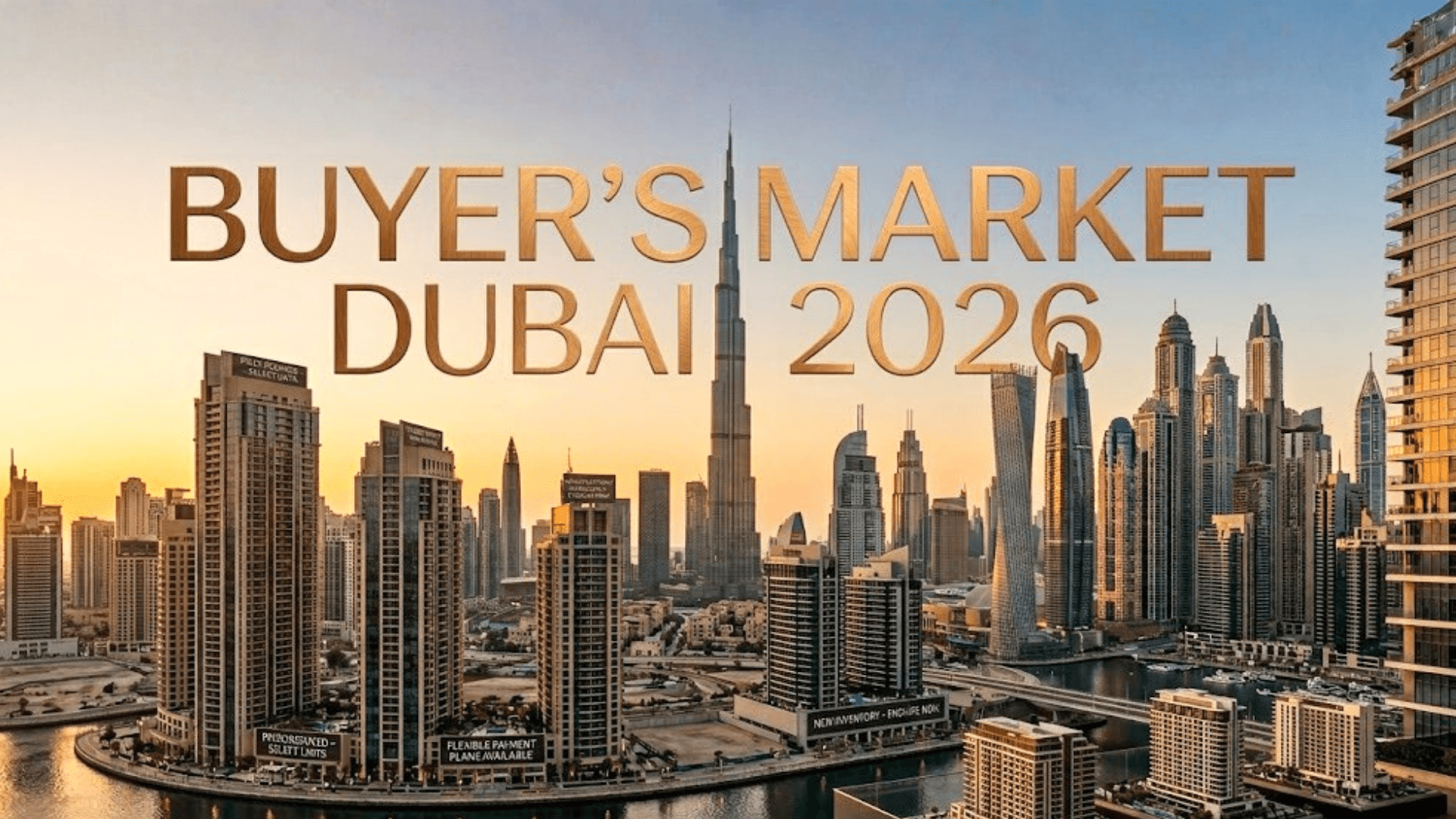 The Rise of the Buyer’s Market in Dubai