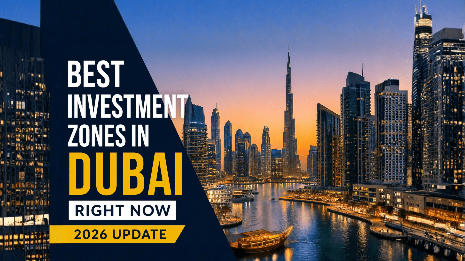 Best-Performing Investment Zones in Dubai (2026 – Short Overview)