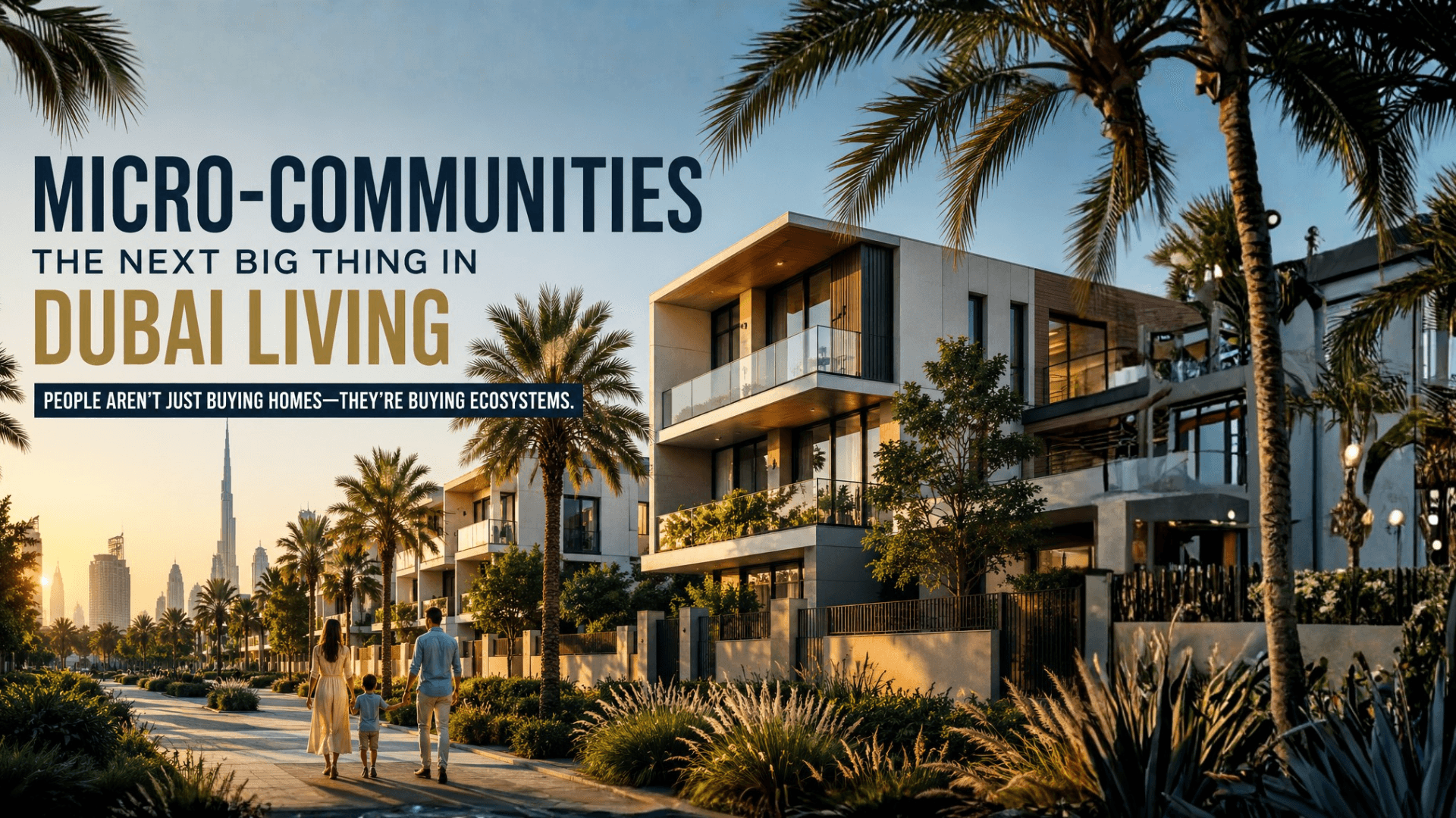 Micro Communities – The Next Big Thing in Dubai Living