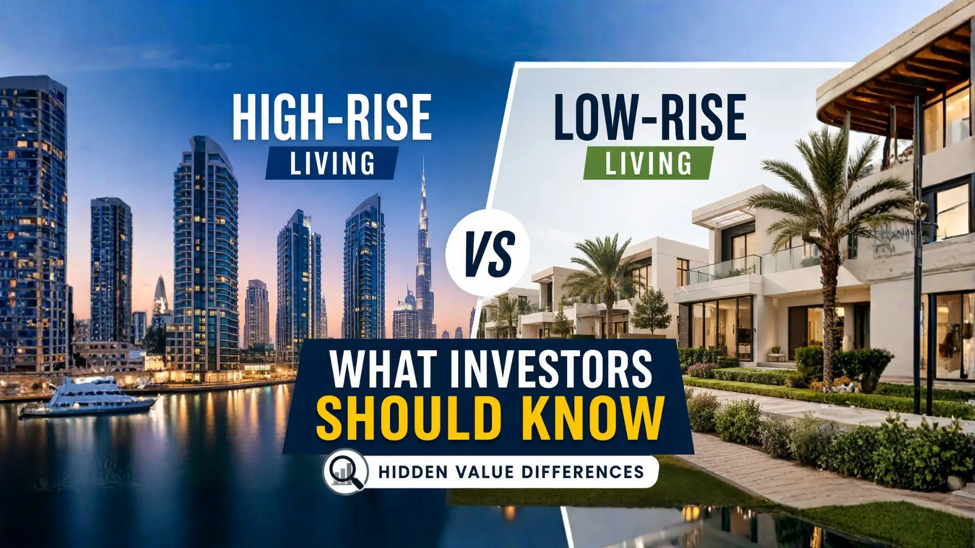 High-Rise vs Low-Rise Living: What Dubai Property Investors Should Know