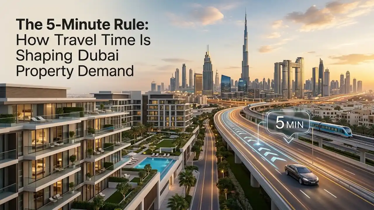 The “5-Minute Rule”: How Travel Time Shapes Dubai Property Demand