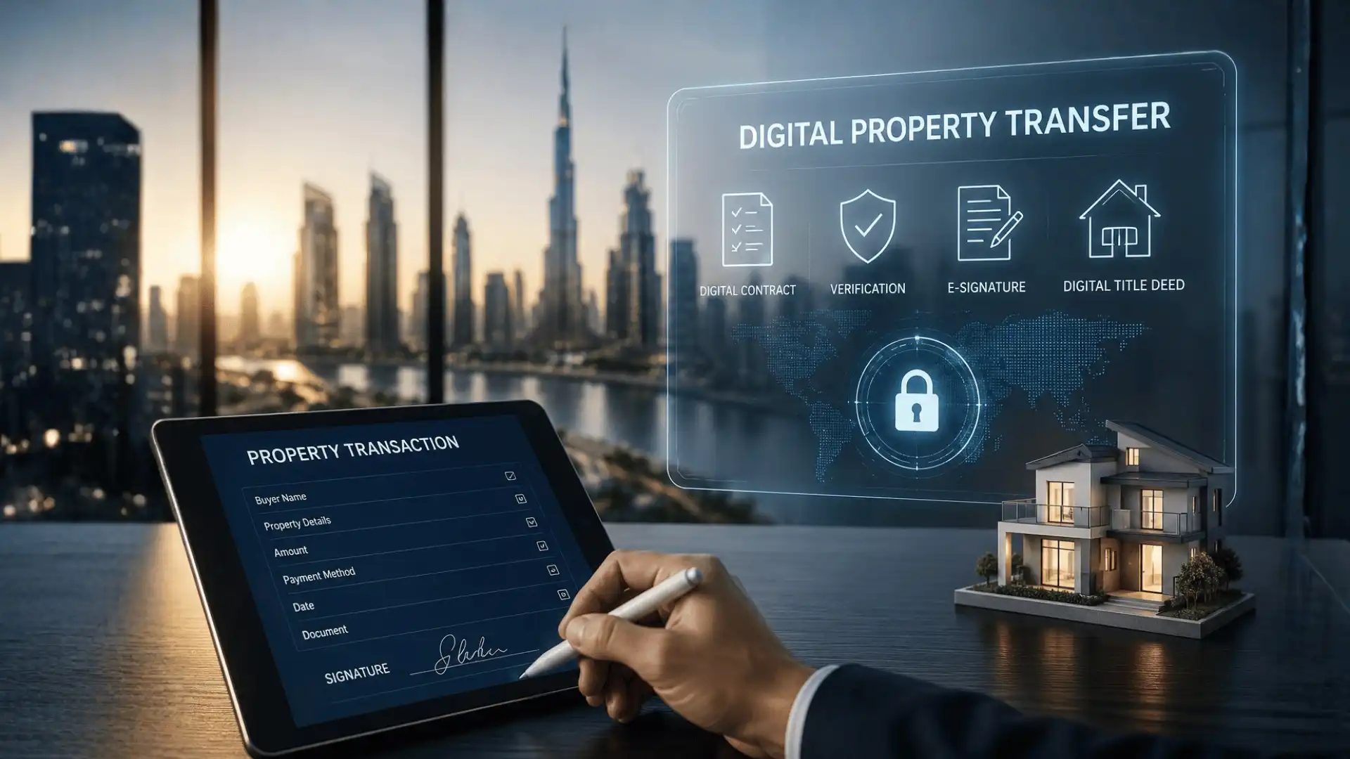 ثورة العقارات الرقمية في الإمارات: من العقود الورقية إلى المعاملات الرقمية بالكامل